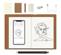 Digital Notebook with Battery-Free Pen, 2-in-1 Digital Notebook Drawing Tablet, Electronic Writing Pad for Note-taking, Digital Art & Meeting, Compatible with Smartphone (Android and iOS)