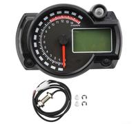 Digital Odometer for Motorcycle with Speed Gauge and Gear Indicator Waterproof ABS Shell High Accuracy Sensor Cable
