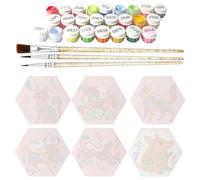 Digital Oil Painting 6-piece -self cute animal