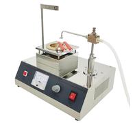 Digital Open Cup Flash Point Tester, Automatic Petroleum Asphalt Ignition Point Testing Instrument with Temp Adjustable, Stainless Steel Flash Point Testing Machine for Petroleum