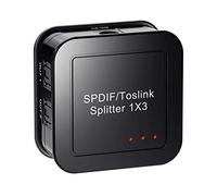 Digital Optical Audio Splitter Digital Fiber Optic Audio Divider UK