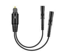 Digital Optical Audio Splitter,Optical Splitter 1 in 2 Out for Xbox,PS4,PS5,DVD,TV Box,Home Theatre, Receiver,Sound Bar,PS3/PS4