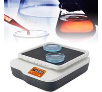 Digital Orbital Shaker Lab Mixer - 40-200RPM Horizontal Rotator with Timer & Continuous Modes, Fixed Platform for Laboratory Use