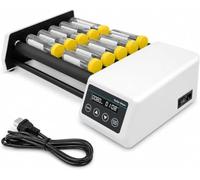 Digital Orbital Shaker Mixer with Rocking Rolling Modes, Brushless Motor, 20-80 RPM Timer, Holds 50 ml Centrifuge Tubes for Laboratory and Research Use