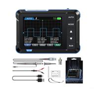 Digital Oscilloscope, 1MHz Bandwidth 2-in-1 Signal Generator, 5MS/s Sampling Rate Auto Setup HD Display for Circuit Testing(B)