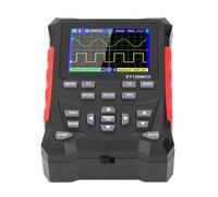Digital Oscilloscope, 2 Channel, 120MHz Bandwidth, 2.4 Inch Colour Screen, 500MSa/S Sampling Rate, Portable, Rechargeable Battery, for Science Research Education Lab Testing
