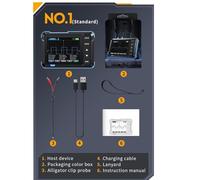 Digital Oscilloscope 2-In-1 Signal Generator 1Mhz Bandwidth With Auto Setup For Electronic Circuit Testing And Repair