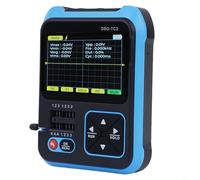 Digital Oscilloscope, DSO-TC3 3-in-1 Transistor Tester, 500kHz 10MSa/s Signal Generator with 2.4" Display for Field Repair(STANDARD)