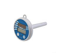 Digital Outdoor Floating Pool Thermometer Easy to Read Display, Solar Powered, and