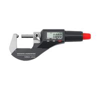 Digital Outside Micrometer, 212-111 mm, 0-25, Ball Tips(212-101 0-25mm Single Ball Tip)