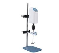 Digital Overhead Stirrer, 20L Electric Lab Stirrer Industrial Liquid Mixer with Stand and Stirring Rod, 200?3000RPM Speed Adjustable (Plug)