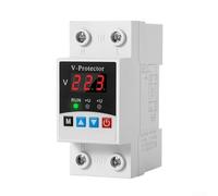 Digital Overvoltage Undervoltage Protector, 63A Display Easy Installation, Self-Resetting Voltage Protection Device Safety(40A)