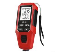 Digital Paint Gauge 0-2000um Magnetic for eddy Current Digital(Red)