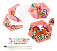 Digital Painting 6 Piece DIY Beginner-Friendly Cute Animal