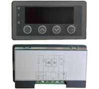 Digital Panel Meter 0-10V 4-20mA Analog Input| For RS485 For Modbus-RTU| 0.56" LED Display| Adjustable Range for Industrial Sensor Testing| Gray| 79x43x25mm(With Relay)
