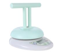Digital Parrot Scale with Perch, Switchable Gram Ounce Pound Units | ABS Low-profile Platform, Detects 1g Changes, Slip-resistant Base, Green Design for Small Parrots, Home Cages and Vet Visits