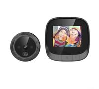 Digital Peephole Camera with 2.4 Inch LCD Display and Infrared, Electronic Door Viewer Offering 90-Degree Wide Viewing Angle, Self-Contained