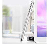 Digital Pen Lightweight Compact Easy to Use Touch Pen for Smartphone Tablet TabHuawei, Fine Craft for Screen (Black) (Silver)