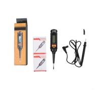 Digital Pen Multimeter With Ncv Detection And Backlight For Ac Dc Voltage Testing Up To 600v With Flashlight And Screwdriver Black A3010