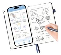 Digital Pen Writing Set - Smart Pen for Note-Taking with Notebook, Real time Sync Digitizing for Paper Notes, Art & Meeting, Convert to Text, Storing, Sharing via APP on Smartphone/IPAD (Android, iOS)