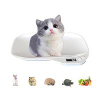 Digital Pet Scale,Infant Weighing Scale Electronic Small Animal Scales Whelping Scales for Puppy Kitty Reptile Hamster Hedgehog Cats Dogs Food Weight Up to 33 lbs