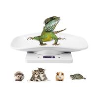 Digital Pet Scale LCD Electronic Small Animals Weighing Scale, Kitchen Food Scale, Mini Precision Grams Weight Balance Scale with g/ml/oz/lb for Pup/Cat/Hedgehog/Ferret/Hamster/Tortoise/Lizard
