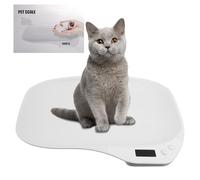 Digital Pet Scale, Mini Pet Scale 15 kg (±1 gram), Animal Scales for Small, Mini Scales with LCD Display, Digital Baby Scale, Electronic Kitchen Scale, for Kittens, Puppies, Hamsters