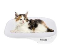 Digital Pet Scale, Small Animal Weighing Scales up to 15 Kg, Puppy Weight Scales, Digital Cat Scales, 4 Weighing Modes, Kitchen Scales, Baby Scales for Cats, Dogs, Birds, Small Animals