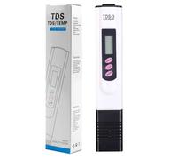 Digital PH Meter - 0-9999 PPM & Temp Meter, High Accuracy Water Quality Test Pen For Drinking Water, Pools, Aquariums & Hydroponics | Portable Pocket-Sized Device Ensures Waters Safety And Purity