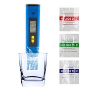 Digital PH Meter, PH Tester High Precision 0-14 PH Measurement Range, pH Meter Auto Calibration and Clear Display for Household Drinking Water Pool Hydroponics Aquarium Water Laboratory