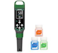Digital pH Meter, Water PPM Tester,Color Screen 4 in 1 pH Tester, pH EC TDS Temp Water Quality Test Pen, Suitable for Hydroponics,NFC DWC,Swimming Pool,Hot Tub, Drinking Water, Brewing&Fermentation