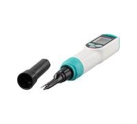Digital pH Meter with Temperature Probe for Soil and Food Testing, Waterproof Design, Auto Calibration, 0.00-14.00 pH Range, Compatible with Sourdough, Gardening, Cooking