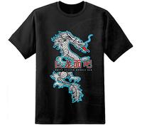 Digital Pharaoh Mens Bladerunner White Dragon Noodle Bar Logo T Shirt Nexus 6 Tyrell Corp Replicant UHD Blu Ray (Large)