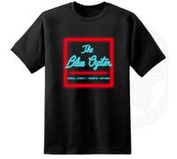 Digital Pharaoh Mens Blue Oyster Gay Bar Police Academy Inspired T Shirt (UK, Alpha, 3XL, 4XL, Regular, Regular)