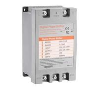 Digital Phase Converter 7.5HP Single To Three Phase 23A 220V Compact Efficient For Motor Tools Compressors Pumps Workshop