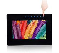 Digital Photo Albunch Digital Photo Frame 16Ps Hd Display Screen- Picture/Music/Video Playeith Remote Control- Black- 1Cm Digital Photo Frame