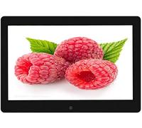 Digital photo frame, 10.1-inch advertising player, high-definition IPS screen glass mirror multi-functional digital photo frame