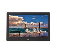 Digital Photo Frame 10.1In1024X600 High Resolution Picture Frame With Remote Control, Alarm Clock And Calendar, Commercial Advertising Machine, Display Picture/Video (Black)