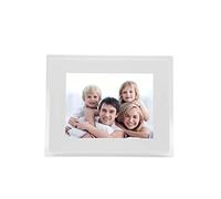 Digital Photo Frame 10 inch with Acrylic Frame MP3 MP4 Player Multi Function Advertising Machine Electronic Picture Frame Support Music Video Clock Calendar,