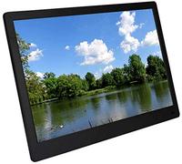 Digital Photo Frame 1024 x 600 High Resolution Full IPS 16:9 Display Picture Music Video Player Calendar Alarm Auto On Off Timer Electronic (Black 7 Inches)