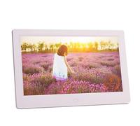 Digital Photo Frame 10in LED Backlight HD Digital Photo Frame Electronic Album Picture Music Video with Remote control Electronic Picture Frame for Photo Video Show