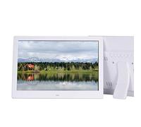 Digital Photo Frame, 12" Digital Picture Frame Electric Album with Remote Control - 1280x80 High Resolution 16:9 FHD IPS Screen Image Preview Video - Support USB and SD Card