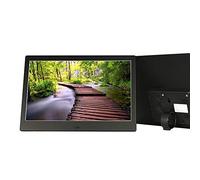 Digital Photo Frame, 12 INCH Metal Electronic Album - 1280 x 800 High Resolution LED Picture/Music/Multimedia Video Player with Remote Control, Support USB and SD Card Gift