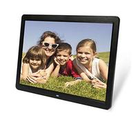 Digital Photo Frame 14.1 Inch, 1280×800 High Resolution 16:10 FHD IPS Screen with Calendar Clock Auto On/Off Timer Remote Control,Black Gift