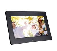 Digital Photo Frame 15.4 Inch LCD ABS Digital Electronic Photo Album Advertising Machine Video Playback Support USB and SD MS MMC Card Remote Control,Black