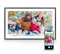 Digital Photo Frame 15.6 inch - WiFi Digital Picture Frame with Free App - Share Photos and Videos with 1920 * 1080 IPS HD Touch Screen by FLYAMAPIRIT