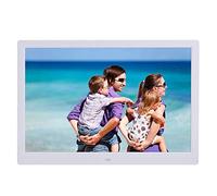 Digital Photo Frame, 15" Wall Mounted Electronic Photo Album - 1280x800 HD IPS Screen Display - Calendar Alarm Auto On/Off Timer with Remote Control, Support USB and SD Card Digital Picture Frame
