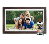 Digital Photo Frame 21.5 Inch WiFi 32 GB Memory Digital Picture Frame FHD IPS Touchscreen Automatic Rotation Wall Mountable Share Photos/Videos Instantly via the Frameo App