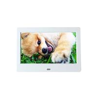 Digital Photo Frame 7/8/10 In 1280 X 800 Hd Electronic Photo Frame, Usb Sd Slot, 720P / 1080P Video Player/Calendar/E-Book, Including Remote Control (4G 8In White Straight Plug)