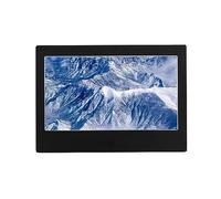 Digital Photo Frame - 7-Inch Metal Display for SD Card/U Disk, Easy to Operate for Photos and Videos Playback